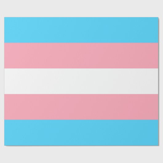 Transgendervlag Cadeaupapier (Vlak)