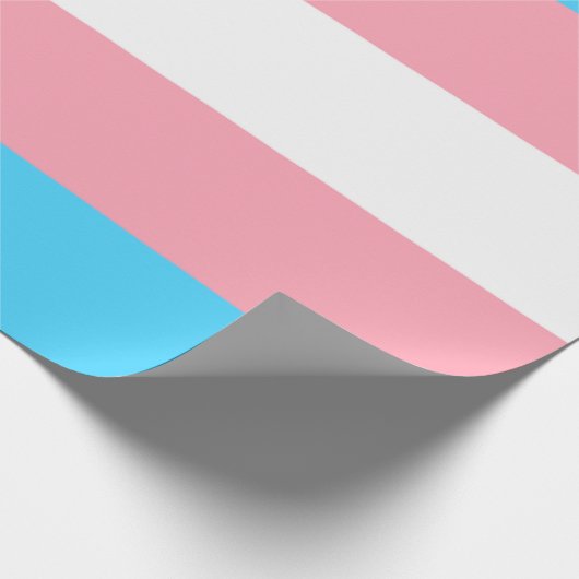 Transgendervlag Cadeaupapier (Hoek)