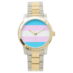 Transgendervlag Horloge