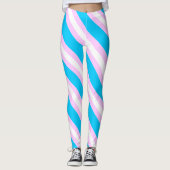 Transgendervlag Leggings (Voorkant)