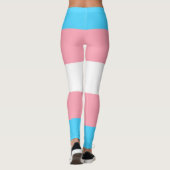 Transgendervlag Leggings (Achterkant)