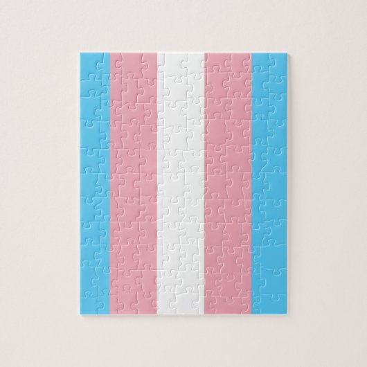 Transgendervlag Legpuzzel (Verticaal)