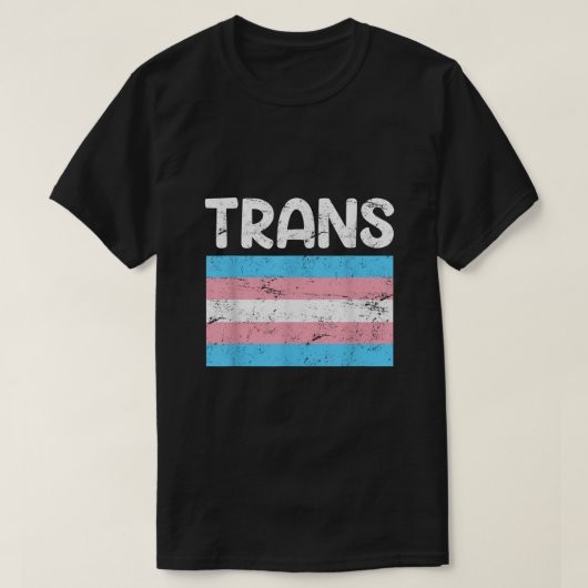 Transgendervlag LGBT Transseksuele Vlag T-shirt (Design voorkant)