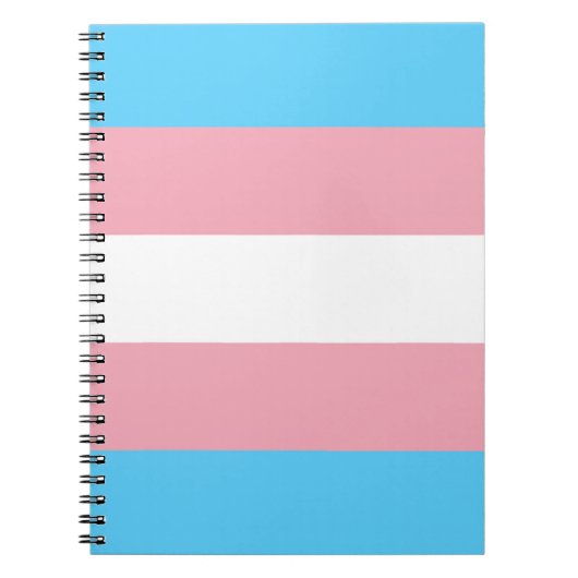 Transgendervlag Notitieboek (Voorkant)