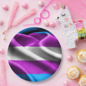 Transgendervlag Papieren Bordje (Feest)