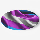 Transgendervlag Papieren Bordje (Gekanteld)