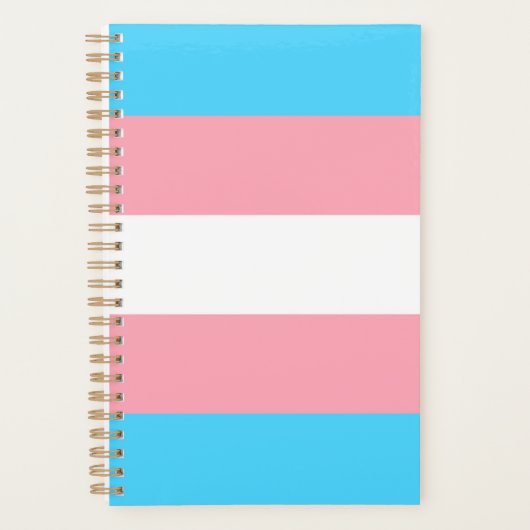 Transgendervlag Planner (Voorkant)
