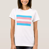 Transgendervlag T-shirt (Voorkant)