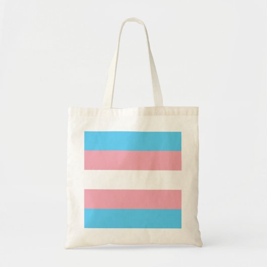 Transgendervlag Tote Bag (Voorkant)