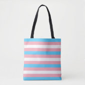 Transgendervlag Tote Bag (Voorkant)