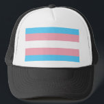 Transgendervlag Trucker Pet<br><div class="desc">Show een of andere trots met de Transgender Flag Iedereen kan enige steun voor de mooie mensen in de wereld Shows</div>