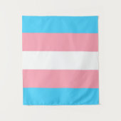 Transgendervlag Wandkleed (Voorkant)