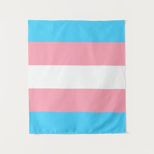 Transgendervlag Wandkleed (Voorkant)