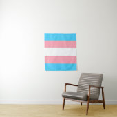 Transgendervlag Wandkleed (In situ)