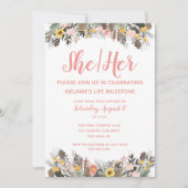 Transhower transgender die buiten de partij komt kaart (Voorkant)