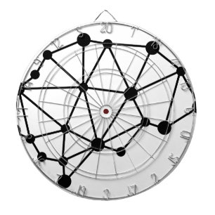 Transhuman Brain - Cyborg Geek Dartbord