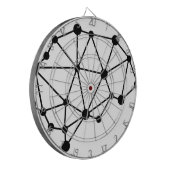 Transhuman Brain - Cyborg Geek Dartbord (Voorkant Links)
