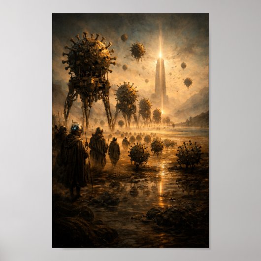 Transhumance van het Onzichtbare Poster (Voorkant)