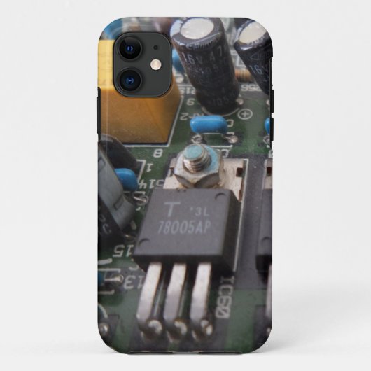 Transistor Circuit iPhone 5/5S, daar nauwelijks Case-Mate iPhone Case (Achterkant)