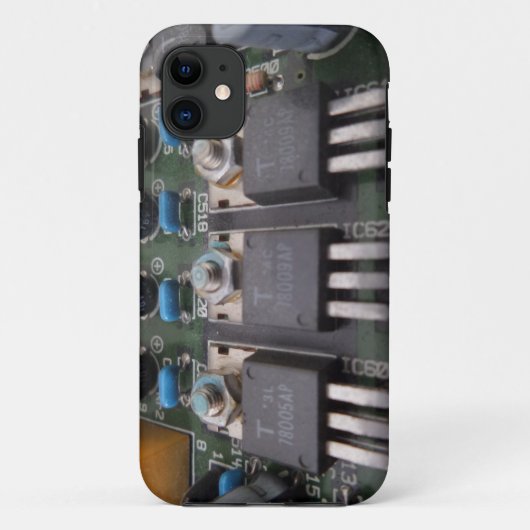 Transistor Circuit iPhone 5/5S, daar nauwelijks Case-Mate iPhone Case (Achterkant)