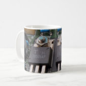 Transistor Circuit Witte 11 oz Klassieke Witte Mok (Voorkant links)