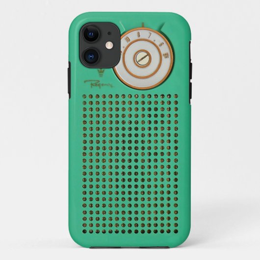  transistor Radio iPhone 6 hoesje (Achterkant)