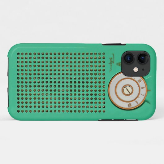 transistor Radio iPhone 6 hoesje (Achterkant (horizontaal))