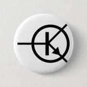 transistorelektronica ronde button 5,7 cm (Voorkant)