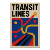 Transit Lines - Poster (Voorkant)