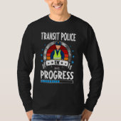 Transit Police In Progress Trainee Student T-shirt (Voorkant)