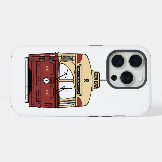 Transit Toronto iPhone 15 Pro Case iPhone Hoesje (Achterkant horizontaal)