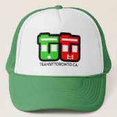 Transit Toronto Logo Trucker Hat Trucker Pet (Voorkant)