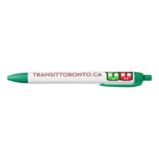 Transit Toronto Retractable Pen - Green (Bodem)