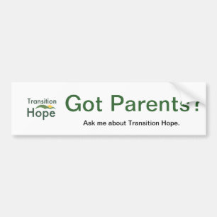 Transition Hope Bumpersticker