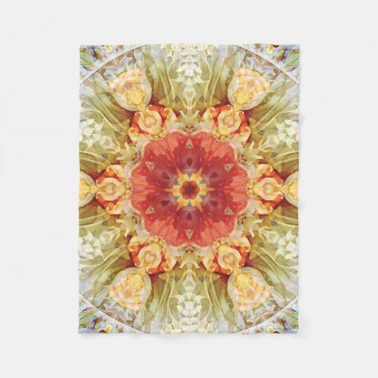 Transition Mandala 23 Fleece Blanket Deken (Voorkant)