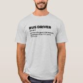Transitoperator Grappige Definitie Shirt (Voorkant)