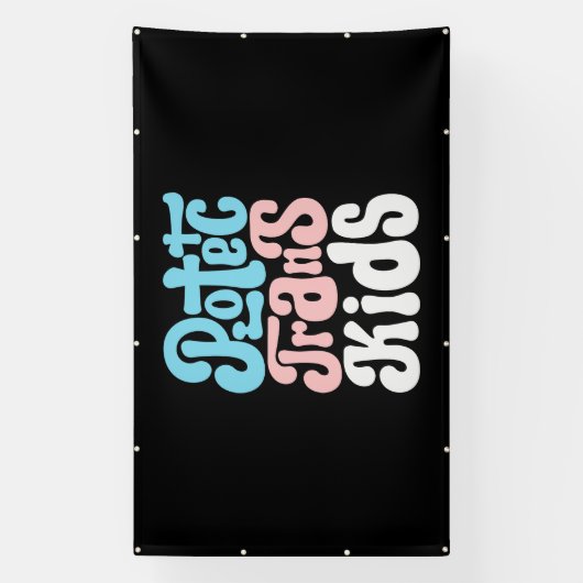 TransKinder banner beschermen (Verticaal)