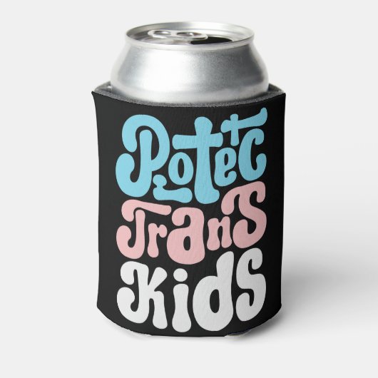 TransKinder Cozy beschermen Blikjeskoeler (Blikje Achterkant)