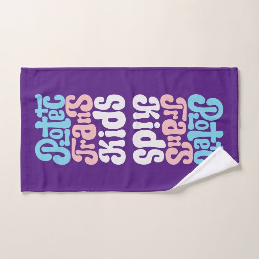 TransKinder handdoekset beschermen Bad Handdoek (Handdoek)