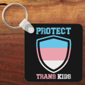 TransKinderen beschermen Sleutelhanger (Voorkant)