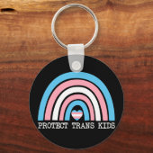 TransKinderen beschermen Sleutelhanger (Achterkant)