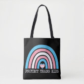 TransKinderen beschermen Tote Bag (Voorkant)