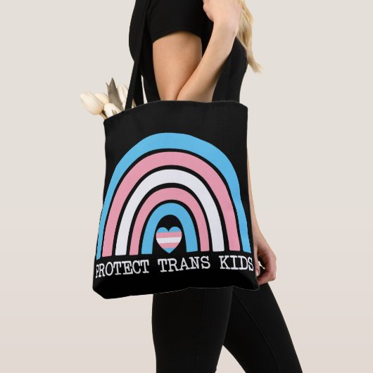 TransKinderen beschermen Tote Bag (Dichtbij)