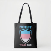 TransKinderen beschermen Tote Bag (Voorkant)