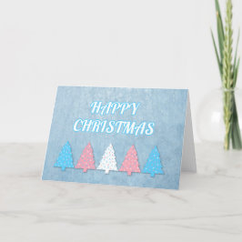 Transkleuren Feestdagen Kaart