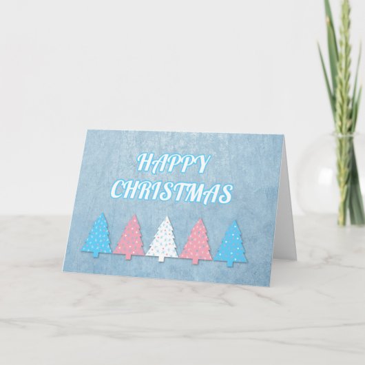 Transkleuren Feestdagen Kaart (Voorkant)