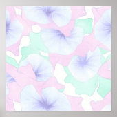 Translucent Flow Lace Wallpaper and Wall Decor Poster (Voorkant)