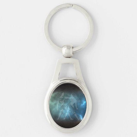 Translucent Gemini Sleutelhanger (Voorkant)