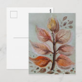 Translucent leaves briefkaart (Voorkant / Achterkant)