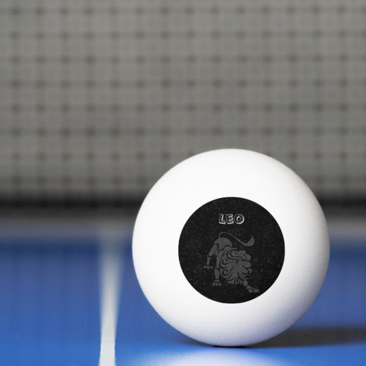 Translucent Leo Pingpongbal (Net)